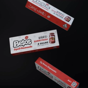 Besos Disposable Sabor Fresa